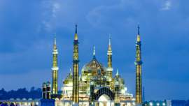 المسجد الكريستالي  - في ماليزيا